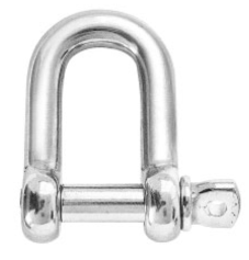 Schäkel gerade 4mm                      