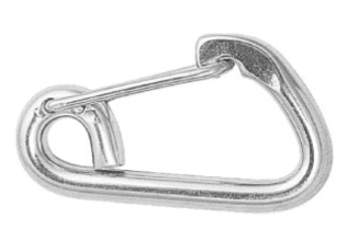 Karabiner m. Drahtbügel 6x60            