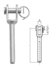 Gabelterminal für 2,5mm                 