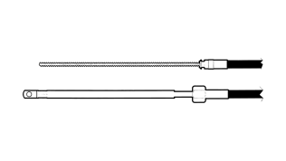 Lenkungskabel M66-7'                    