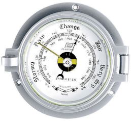 Barometer 3" Chrom matt