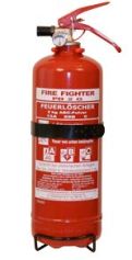 Feuerlöscher Pulver ABC 2kg mit Druckanz