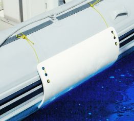 Schlauchboot-Plattenfender 27x44 weiß   