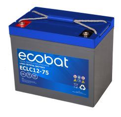 ECOBAT - AGM deep cycle 12V - 75 Ah